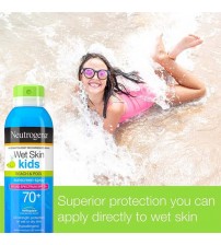 Neutrogena Wet Skin Kids Beach & Pool Sunscreen Spray SPF70 141g